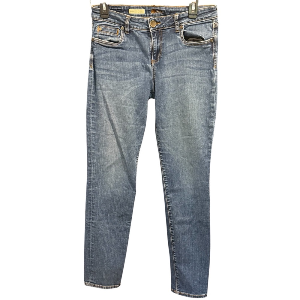 Kut from the Kloth Diana Skinny Blue Jeans, size 8